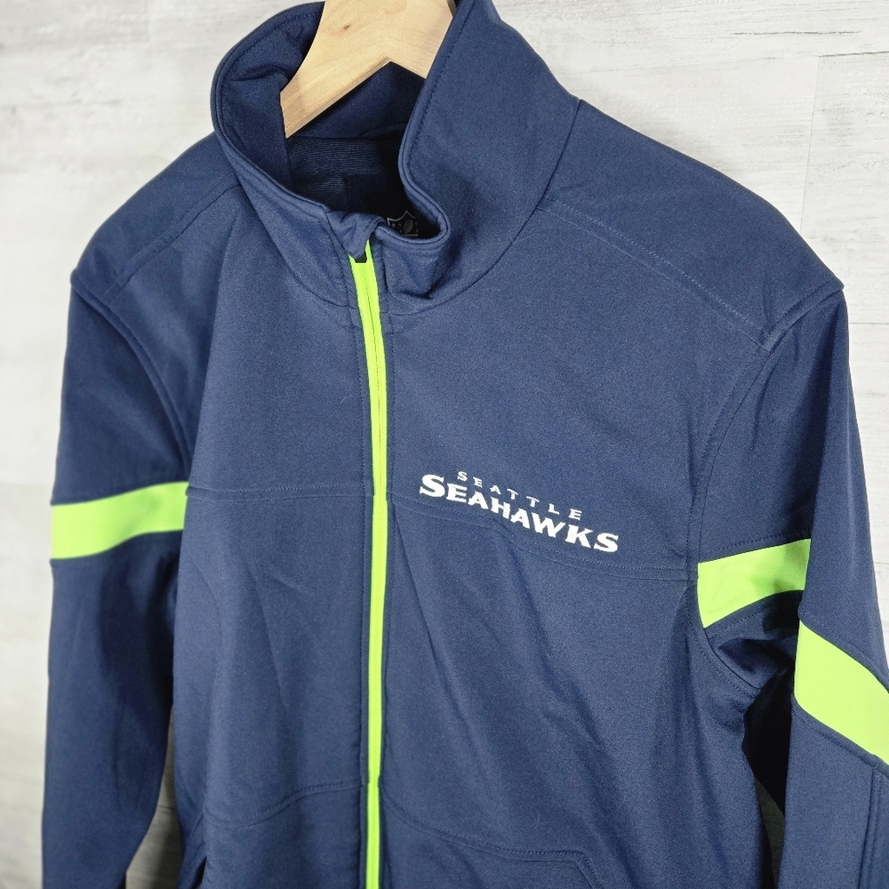 Seattle Seahawks Fleece Lined Softshell Jacket